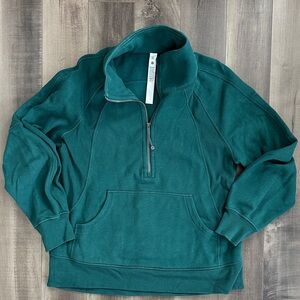 Lululemon Green Half-Zip 1/2 zip